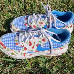 Youth sized Nike Air Max Cherry print